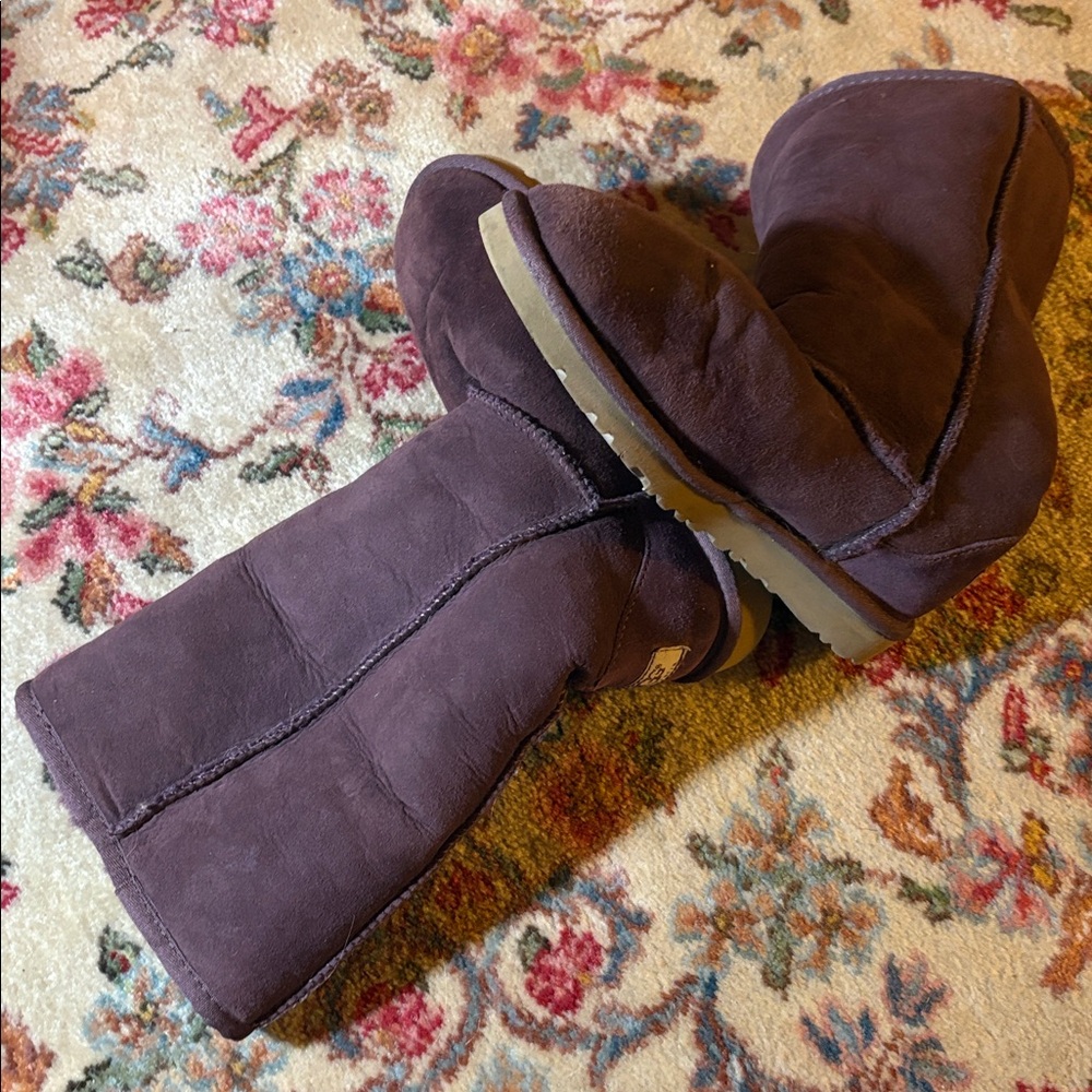 Burgundy Uggs